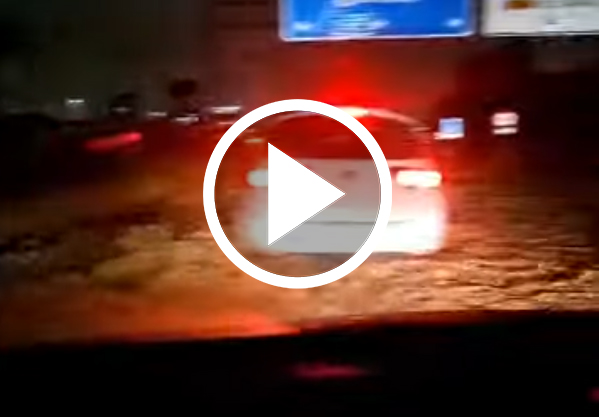El mensaje de Emergencias me pilló atrapado en el coche cuando subía el agua