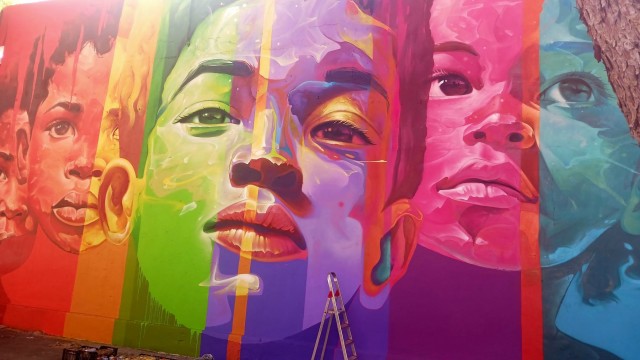 Estos son los tres murales que vuelven a situar a Alcantarilla en el 'top' del arte urbano