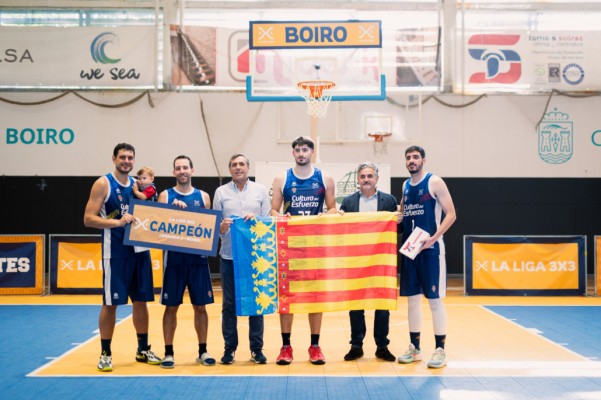 Valencia Basket 3×3 campeón en Boiro, pero pensando en Valencia