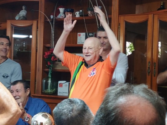 Juan José Soto, presidente del histórico Chupol, es homenajeado en Murcia