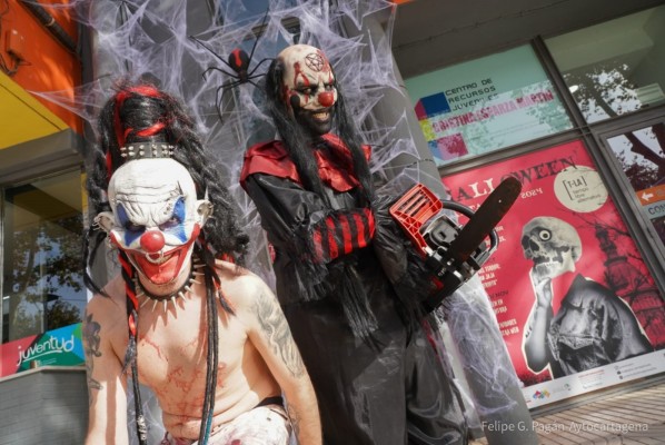 Así se vivirá Halloween en Cartagena: un pasaje del terror en la calle Balcones Azules, películas de miedo y talleres