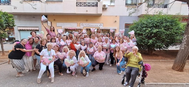 Superan el reto de los 300 corazones de linfedema en la cadena solidaria de Cartagena

