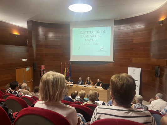 Echa a andar el altavoz de las personas mayores en Murcia