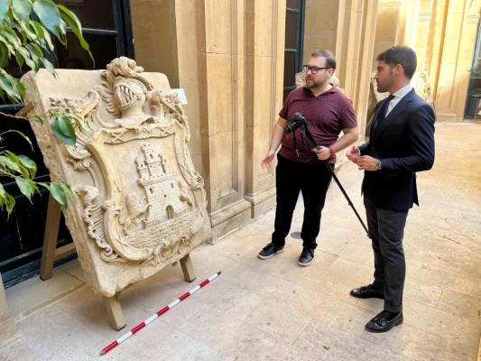 Un catálogo de escudos heráldicos en 3D contará la historia de Murcia a través de sus casas señoriales