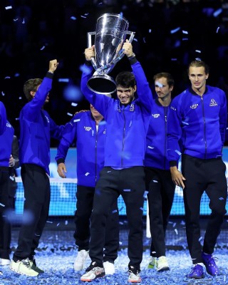 Alcaraz, líder de Europa y tras los pasos de su ídolo Federer en la Copa Laver