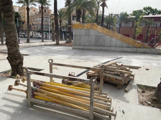 La reforma del Paseo de Germanías de Elche y el refugio se van finalmente a diciembre