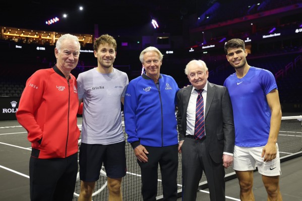Carlos Alcaraz debuta en la Copa Laver con Europa tras ganar 9 de 11 partidos con España