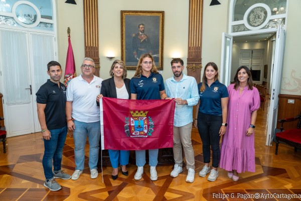 La cartagenera Ángeles Macián es subcampeona del mundo juvenil de beach sprint 