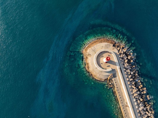 Así es Cartagena a vista de pájaro: Pertenero expone sus fotografías tomadas con dron 'De levante a poniente'