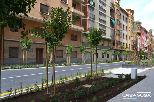 Recta final de las obras en San Andrés: así se ve el barrio con su 'corredor verde'