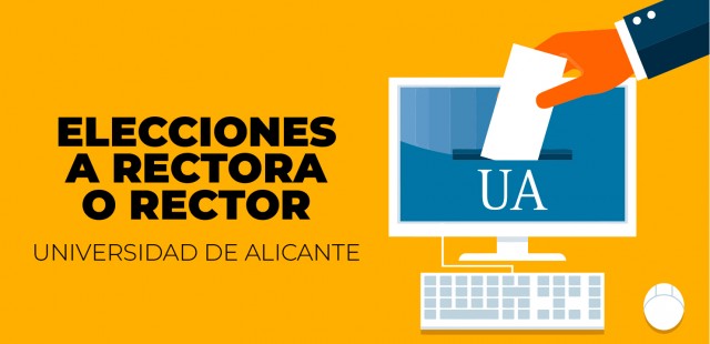 La campaña electoral al rectorado de la UA se inicia el 19 de noviembre con dos únicas candidaturas
