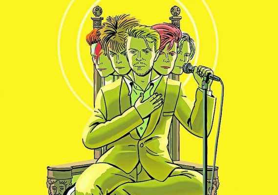 Las mil caras de Bowie: más de cuarenta artistas muestran en San Pedro diferentes miradas sobre el icono del pop