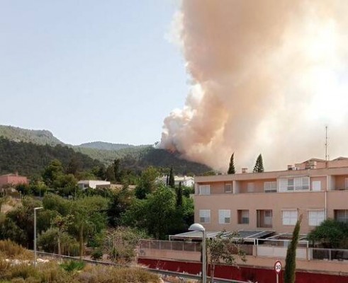 El riesgo de incendio forestal es extremo para este viernes en la mayor parte de la Región