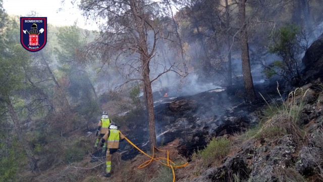 Los bomberos declaran estabilizado el incendio en El Valle que disparó todas las alarmas