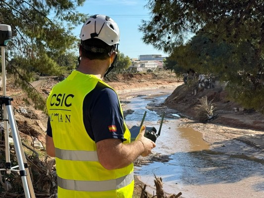 El CSIC asumirá íntegramente 900.000 euros del asesoramiento de gestión de lodos de la Dana
