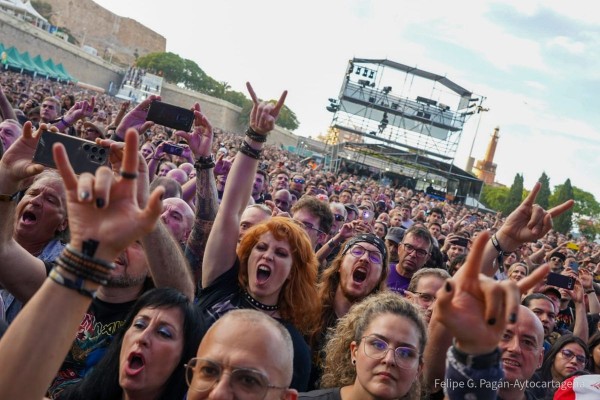 Más de 15 millones de euros deja en Cartagena la tercera edición del Rock Imperium  