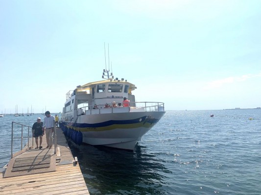 El Ferry Mar Menor vuelve 'por la puerta grande' para intentar desestacionalizar el turismo 