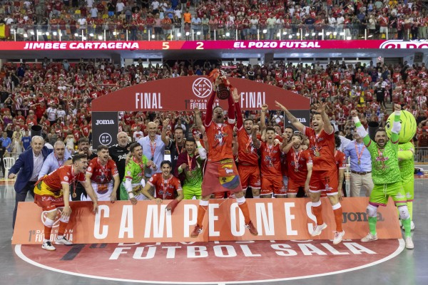 El Jimbee conquista la primera Liga del fútbol sala cartagenero: su efectividad le lleva a hacer historia