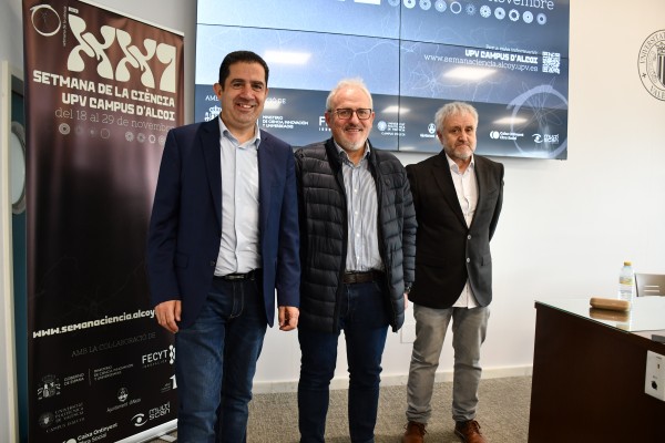 Arranca la XXI Semana de la Ciencia en el Campus de Alcoy de la UPV con la nueva economía del espacio