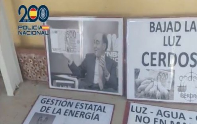 Así actuaba el grupo de radicales que extorsionaba a empresarios murcianos: fotos de la familia y cartuchos de bala 