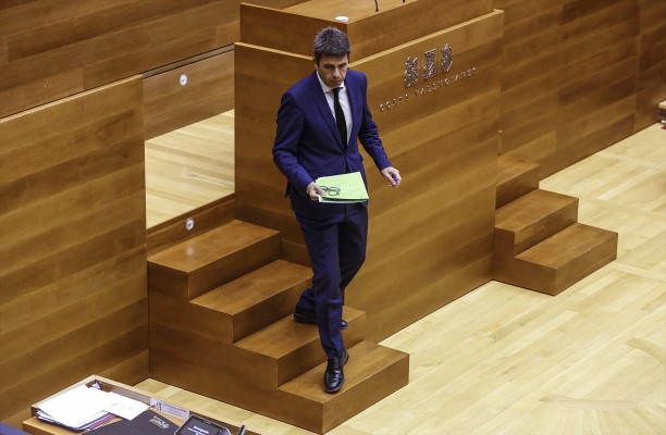 El TSJCV registra otra denuncia contra Mazón por un delito contra la seguridad de los trabajadores