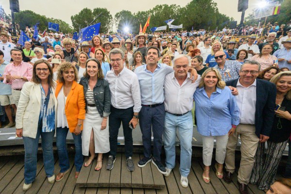 El PP pide que el 9J inicie el cambio de Gobierno en España y centra su mensaje en el agua