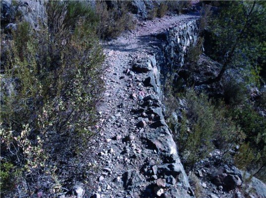 Dos senderos de Sierra Espuña recibirán una adecuación urgente para reparar los desprendimientos