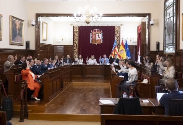 La Diputación aprobará una declaración institucional en apoyo a los afectados por la Dana 