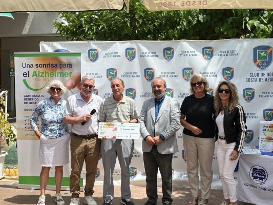 Castelló celebra con AFA un torneo de golf solidario para sensibilizar sobre el alzhéimer