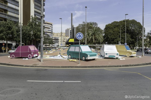 Así es el arte con el que te tropezarás por las calles de Cartagena en este 'Mucho Más Mayo'