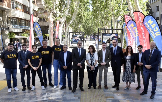 Los Juegos Olímpicos inundan el centro de Murcia