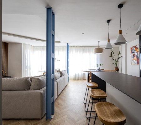 La casa en Murcia actual, con 'vistas top' y un toque azul: así es esta reforma en el barrio de Santa Teresa