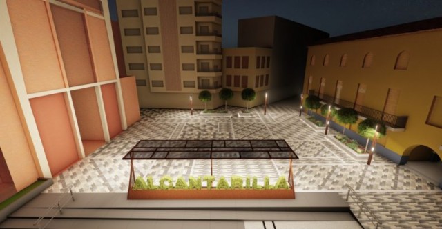 Así quedará la plaza de San Pedro de Alcantarilla: 700.000 euros para esta y otras obras de mejora