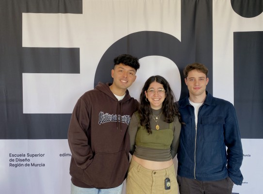 El diseño gráfico de la Región mira al futuro: tres estudiantes de la Edi se traerán a casa seis premios Laus

