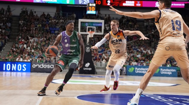 El UCAM CB es de play off pese a ser apalizado en Málaga