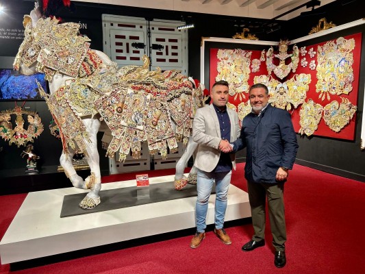 Gesa visita Caravaca como correduría oficial de los Caballos del Vino