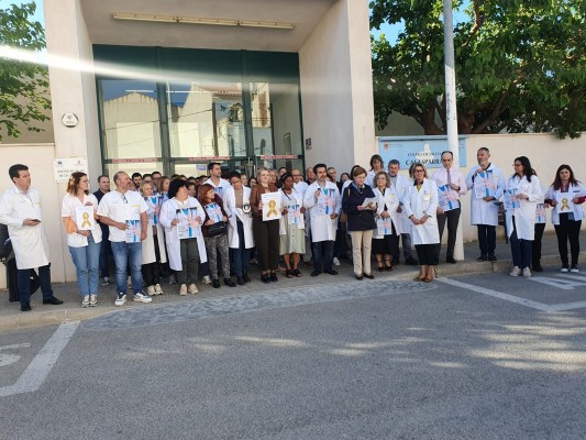 Condena unánime en Calasparra contra las agresiones al personal sanitario