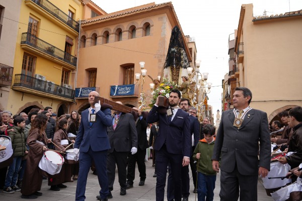 Vila-real posa fi a la Setmana Santa amb la misa i la processó de l'Encontre