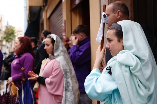 Suspendido el Desfile de Resurrección de la Semana Santa Marinera por el mal tiempo