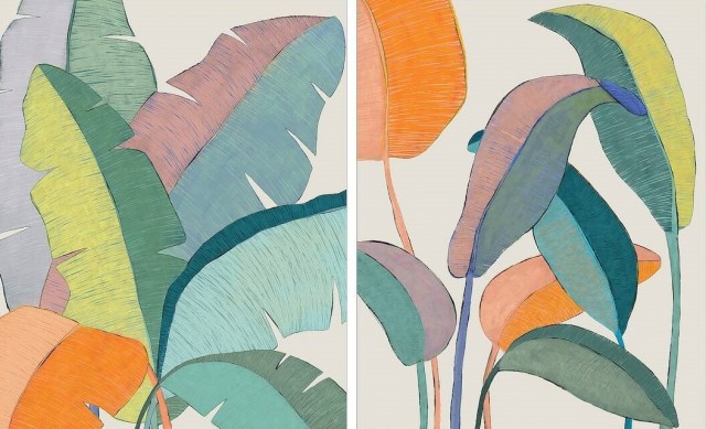 Las ilustraciones que Ana Martínez crea en el murciano barrio de Vistalegre viajan por el mundo de la mano de Ikea