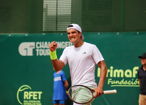 Un sorprendente Rocha, portugués de 19 años, es campeón en Murcia remontando a Basilashvili 