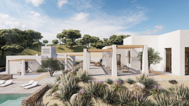 La casa 'refugio' que sueña con desplegarse como un pequeño pueblo junto al río Argos en Caravaca