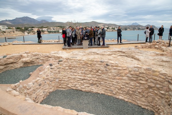 Nuevo arranque para que el museo de la Illeta dels Banyets en El Campello sea una realidad