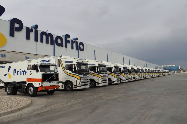 Primafrio llega a un acuerdo con Volvo para renovar su flota con 815 nuevos camiones 