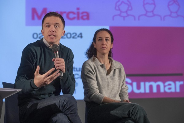 Errejón impulsa Sumar en Murcia y anuncia una autoridad independiente contra la corrupción