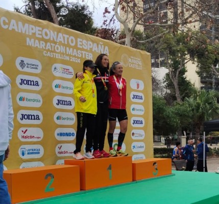 José Luis Monreal, Manolo Rico y Aurelia López ganan oros en el Nacional máster de maratón