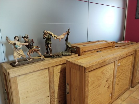 La recreación del Belén de Salzillo de José Nicolás Almansa se expondrá en la Casa del Belén