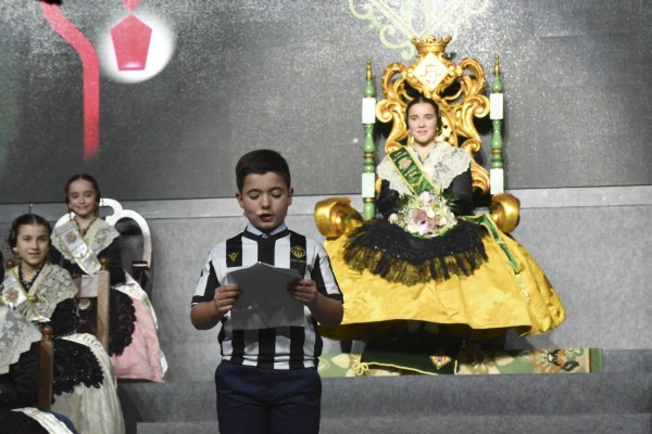 Castelló ofrenda a Vega Torrejón en la Galanía Infantil