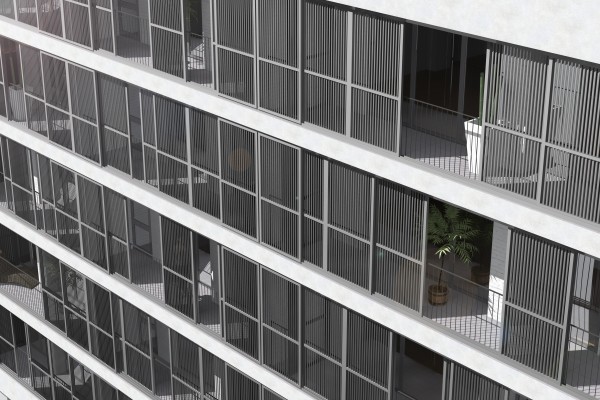 De placas solares a una azotea lúdica: mucho más que 36 viviendas sociales en la calle Santa Cruz de Tenerife  