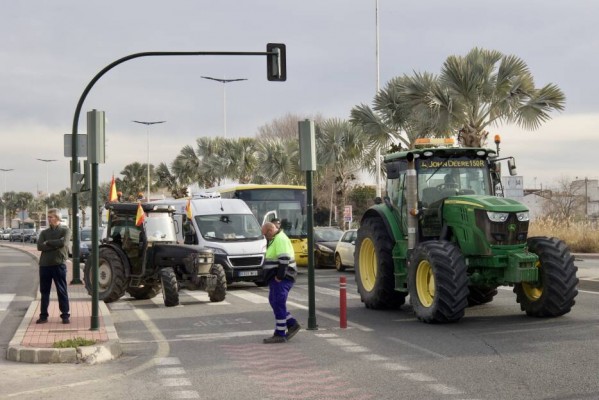 Murcia se pone en guardia para la gran manifestación de los agricultores del 21 de febrero